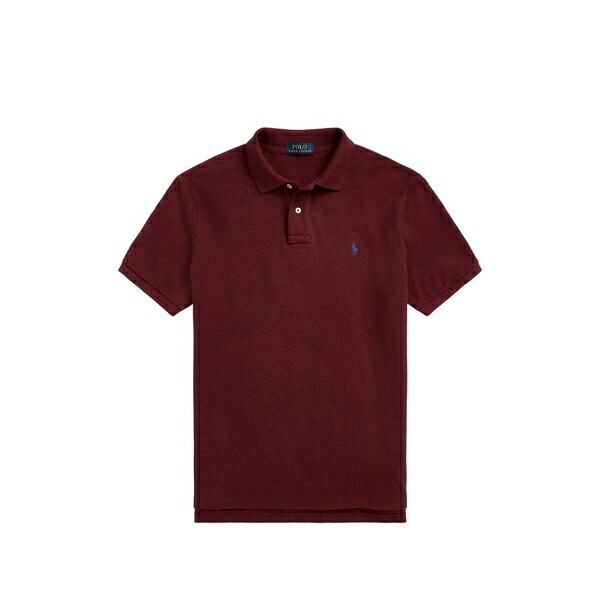 ラルフローレン メンズ スポーツシャツ トップス Logo-embroidered polo shirt Red
