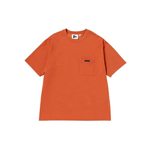 グラミチ メンズ ティーシャツ トップス Backprint t-shirt  Orange