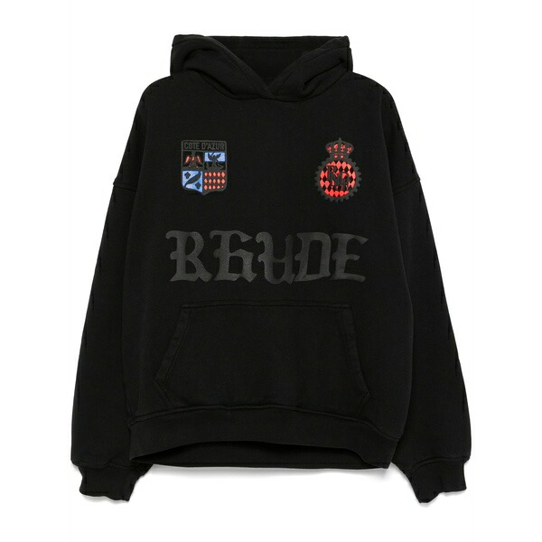 ルード メンズ パーカー・スウェットシャツ アウター Cote d\u0027azur hoodie Black