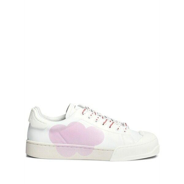 マルニ レディース スニーカー シューズ Graphic-print low top sneakers White