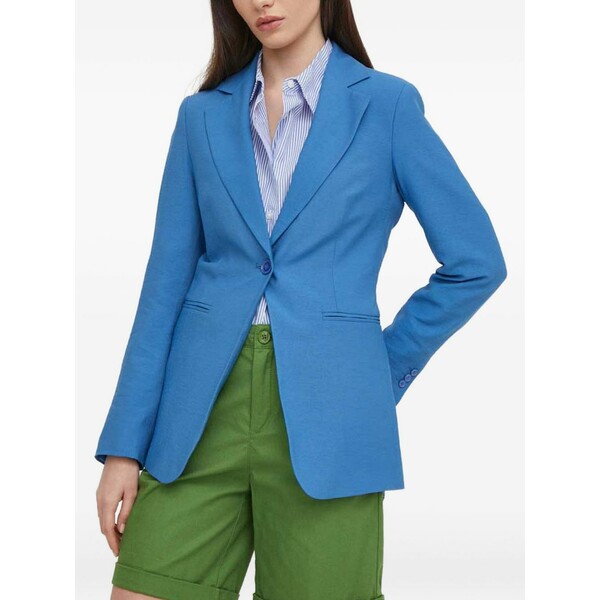 ベネトン  レディース 上衣＆上衣 アウター Buttoned blazer Blue
