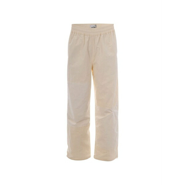 アルテ アントワープ メンズ カジュアルパンツ ボトムス Elastic-waistband trousers Neutrals｜asty