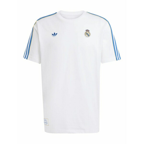 アディダス メンズ プルオーバー トップス X real madrid terrace icons t-shirt White