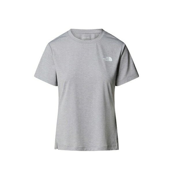 北の方人間の顔 レディース プルオーバー トップス Flex logo-detail cotton t-shirt Grey