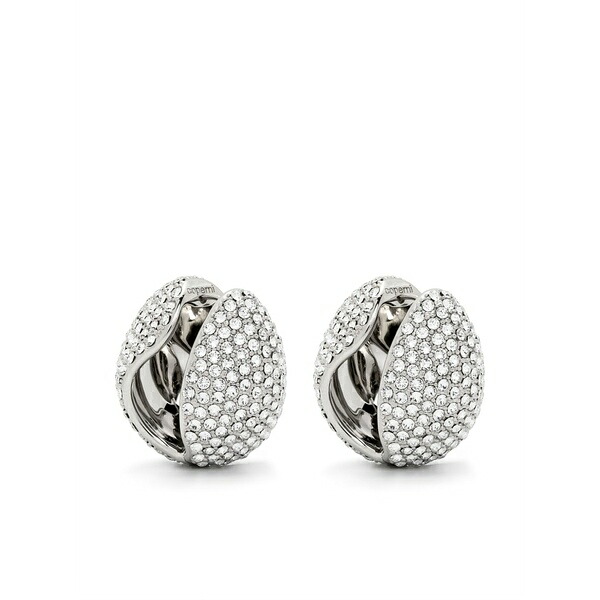コペルニ レディース ピアス&イヤリング アクセサリー Crystal-embellished earrings Silver|asty