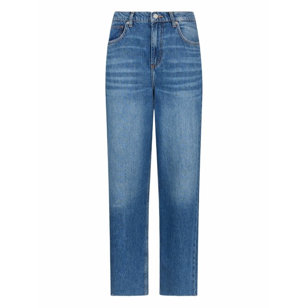 リュージョー レディース ジーンズズボン下 ボトムス Cotton jeans Blue