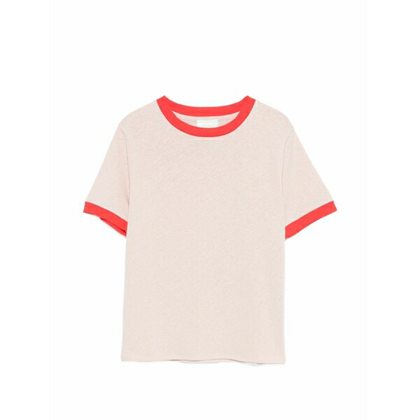 アーペーセー レディース ティーシャツ トップス Short-sleeve t-shirt Red