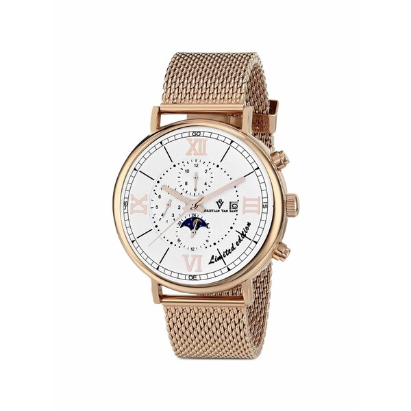クリスチャンバンサント メンズ ウオッチ 付属品 Somptueuse ltd 46粍 watch White