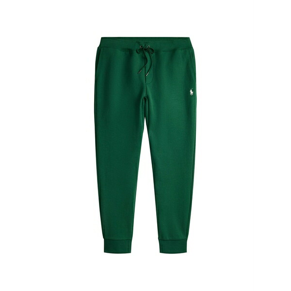 ラルフローレン メンズ 心地好いズボン下 ボトムス Logo-embroidered drawstring track pants Green
