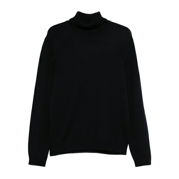ザノーネ メンズ 編み物\u0026スウェーター アウター Turtleneck wool sweater Blue