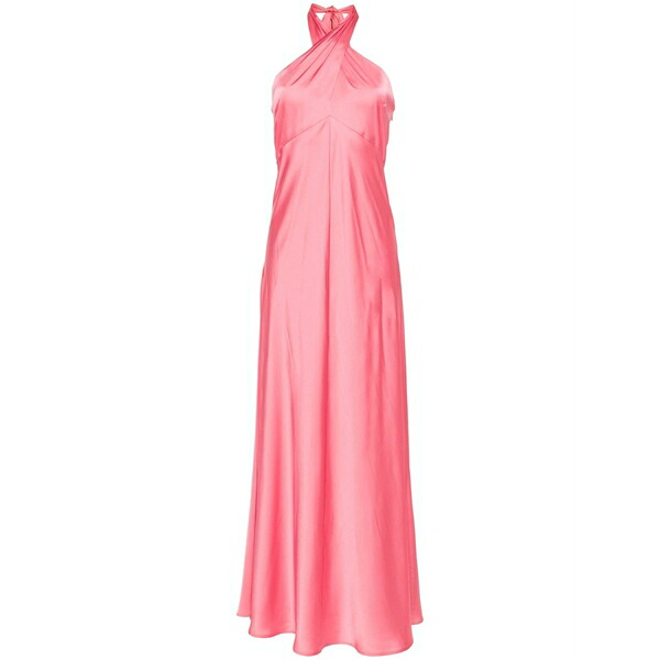 ディー・エクステリア レディース 衣裳 トップス Halterneck maxi dress Pink