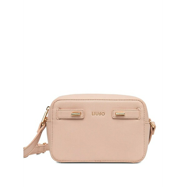 リュージョー レディース ショルダーバッグ 御徒面子 Zip-fastening shoulder bag Pink