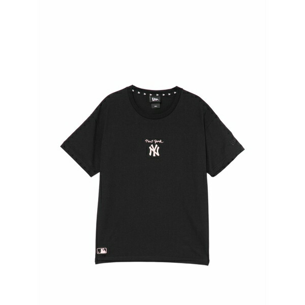 ニュー内鰓 レディース プルオーバー トップス Ny yankees t-shirt Black