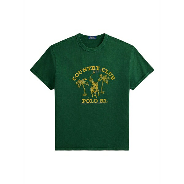 ラルフローレン メンズ ティーシャツ トップス Graphic-print t-shirt Green