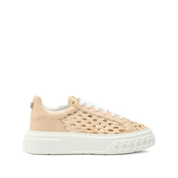 カサディ レディース スニーカー シューズ Versilia off road platform sneakers Neutrals｜asty
