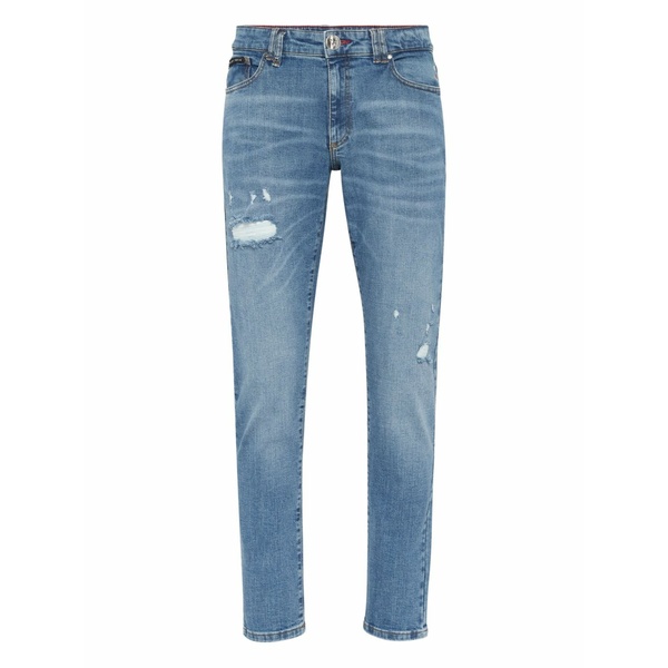 フィリップ飾り気の無い メンズ ジーンズズボン下 ボトムス Super straight jeans Blue
