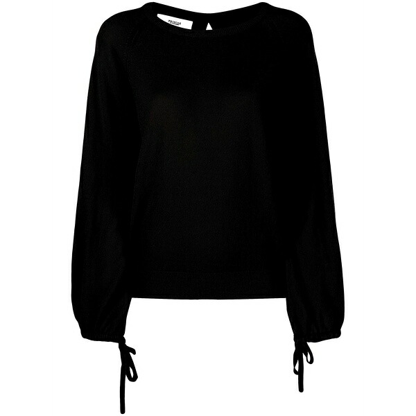 プリングル オブ スコットランド レディース 編み物\u0026スウェーター アウター Round neck cashmere jumper Black