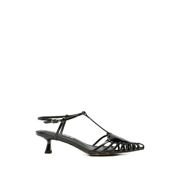 ビビロウ レディース サンダル シューズ May heart-motif sandals Black