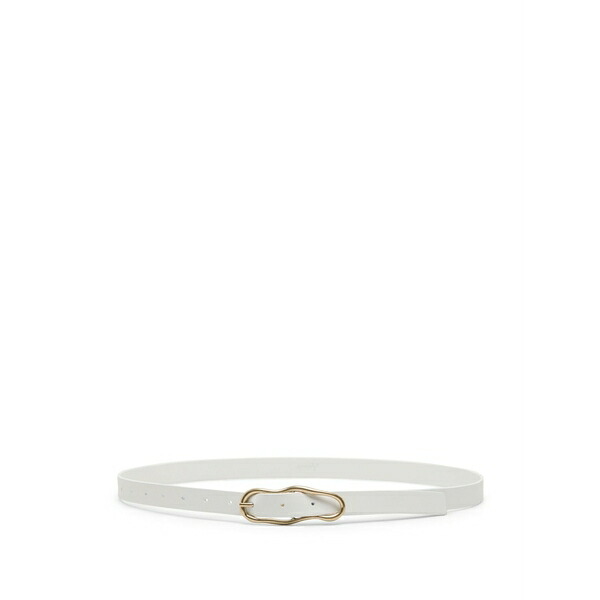 マーシル レディース 三尺帯 付属物 Groviglio leather belt White