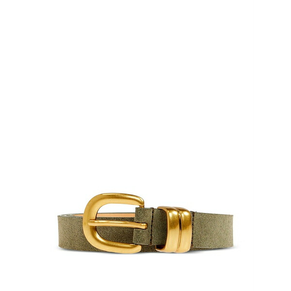 バイマレンバーガー レディース ベルト アクセサリー Zoilo buckle belt Green|asty