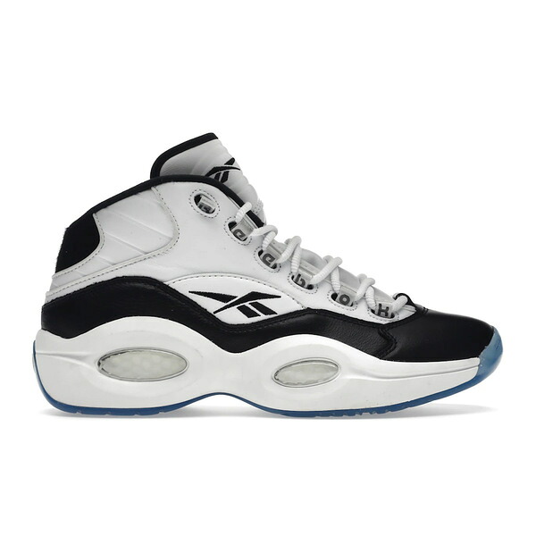 Reebok リーボック メンズ スニーカー 【Reebok Question Mid Tyrrell Winston】 サイズ US_M_13 Footwear White/Footwear White/Silver Metallic｜asty
