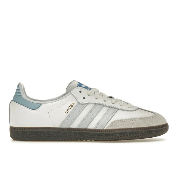 adidas アディダス メンズ スニーカー 【adidas Samba OG White Halo Blue】 サイズ US_11(29.0cm) Core White/Halo Blue/Gum 5|asty