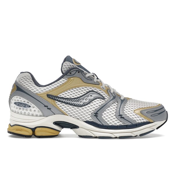 Saucony サッカニー メンズ スニーカー 【Saucony ProGrid Triumph 4 Fabricated Future】 サイズ US_9(27.0cm) Grey/Silver｜asty