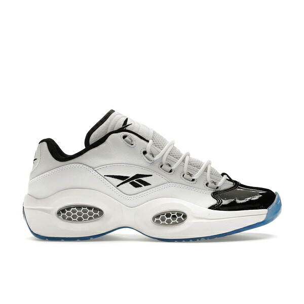 Reebok リーボック メンズ スニーカー 【Reebok Question Low White Black Toe】 サイズ US_12(30.0cm) Footwear White/Core Black/Footwear White|asty