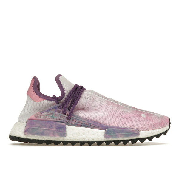 adidas アディダス メンズ スニーカー 【adidas Human Race NMD Pharrell Holi Festival (Pink Glow)】 サイズ US_12.5(30.5cm) Pink Glow/Flash Green/Lab Purple｜asty