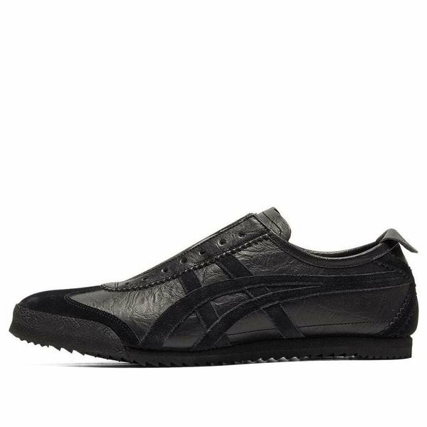 Onitsuka Tiger オニツカタイガー メンズ スニーカー 【Onitsuka Tiger Mexico 66 Slip-On Deluxe 'Black' 1181A607-001】 サイズ US_9(27.0cm)|asty