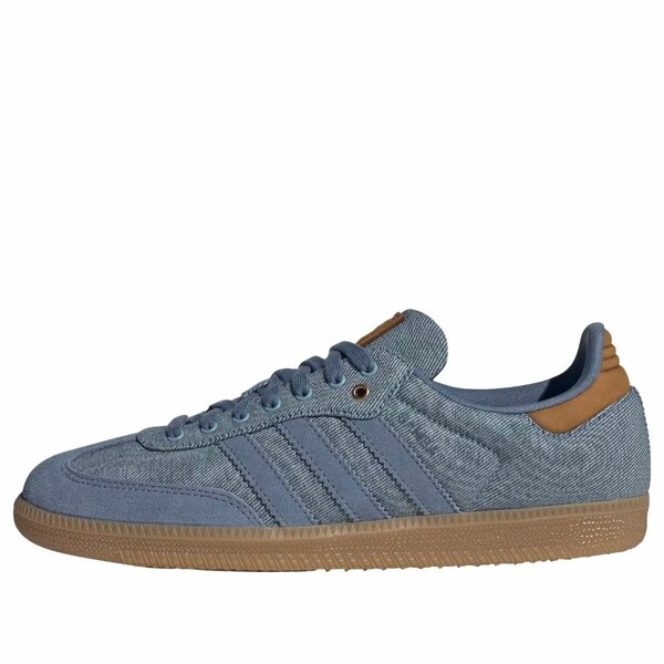 adidas アディダス メンズ スニーカー サンバ 【adidas Samba OG \u0027Denim Blue Gum\u0027 IH6816】  大いさ US_9(27.0糎) メンズ靴-靴