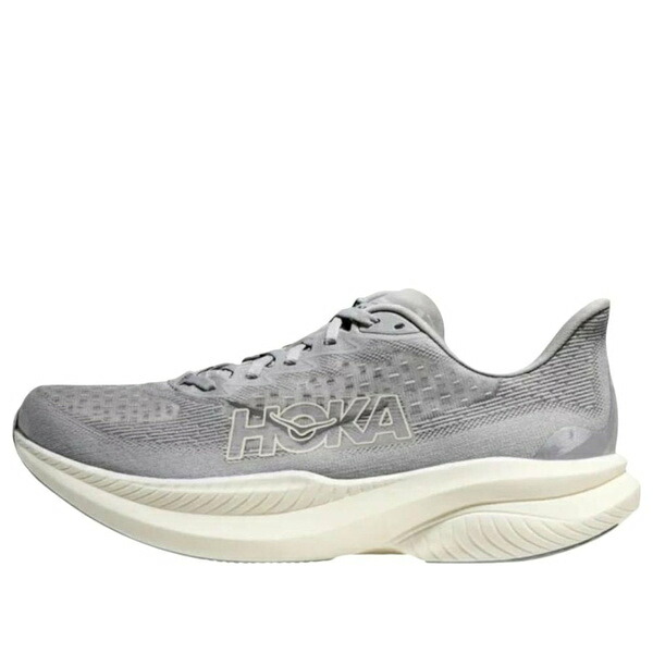 HOKA ONE ONE ホカオネオネ メンズ スニーカー 【HOKA ONE ONE Mach 6 \u0027Stardust Alabaster\u0027 1147790-SLBS】  大いさ US_12(30.0糎) スニーカー-靴-メンズ靴