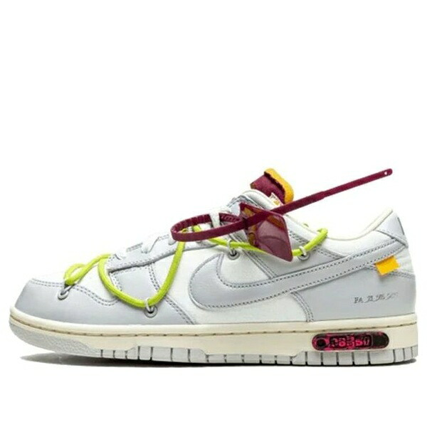 Nike ナイキ メンズ スニーカー ダンク 【Nike x Off-White Dunk Low 'Lot 08 of 50' DM1602-106】 サイズ US_M_15|asty