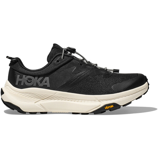 Hoka One One ホカオネオネ メンズ スニーカー 【Hoka One One Transport Black Alabaster】 サイズ US_12.5(30.5cm) Black/Alabaster｜asty