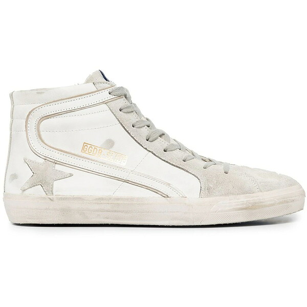 Golden Goose ゴールデングース メンズ スニーカー 【Golden Goose Slide White White】 サイズ EU_43(28.0cm) White/White|asty