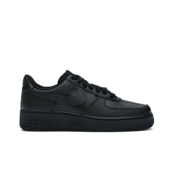 Nike ナイキ レディース スニーカー 【Nike Air Force 1 Low '07 Black (Women's)】 サイズ US_W_11 Black/Black-Black