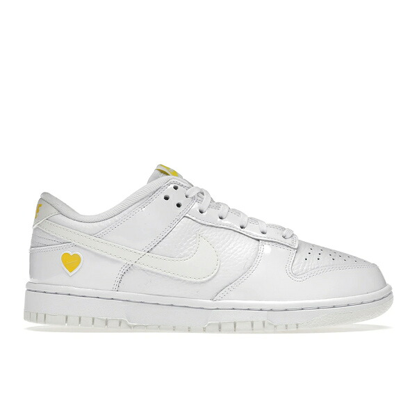 Nike ナイキ レディース スニーカー 【Nike Dunk Low Valentine's Day Yellow Heart (Women's)】 サイズ US_7(24.0cm) White/Sail/Optic Yellow