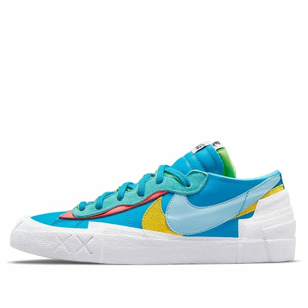 Nike ナイキ メンズ スニーカー 【Nike x sacai x KAWS Blazer Low 'Neptune Blue' DM7901-400】 サイズ US_M_15|asty