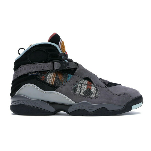 Jordan ジョーダン メンズ スニーカー  【Jordan 8 Retro N7 (2019)】  大きさ US_11(29.0珊) Thunder Grey/Light Graphite-Gold Suede-Black