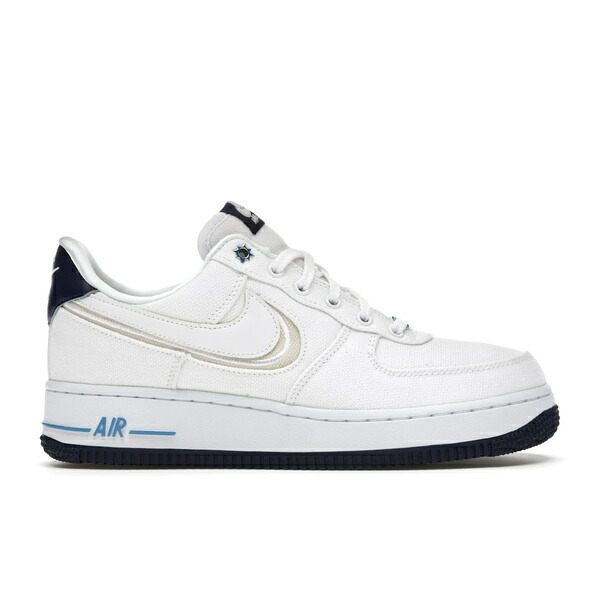 Nike ナイキ メンズ スニーカー  【Nike Air Force 1 Low Premium Evo Moment #37】  大きさ US_11(29.0珊) White/White-Fossil-Blue Void