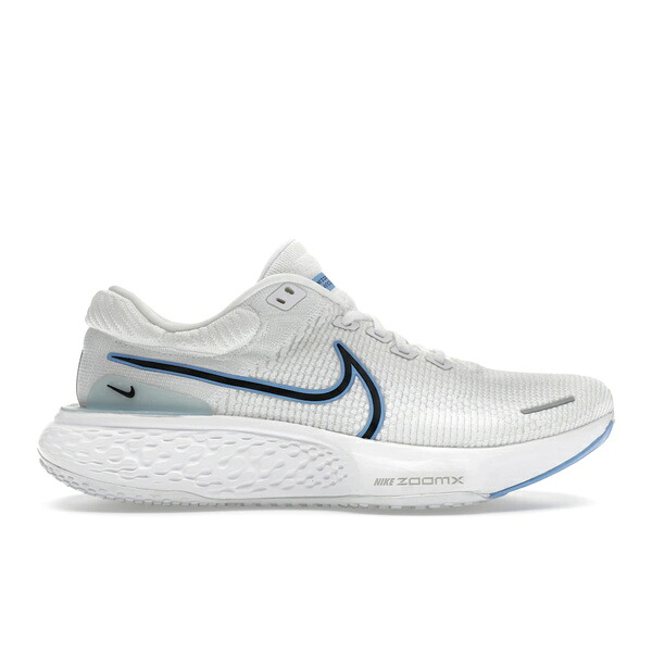 Nike ナイキ メンズ スニーカー  【Nike ZoomX Invincible Run Flyknit 2 White University Blue】  大きさ US_10.5(28.5珊) White/Black/University Blue