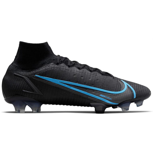 Nike ナイキ メンズ スニーカー  【Nike Mercurial Superfly 8 Elite FG Black Light Blue】  大きさ US_11(29.0珊) Black/Light Blue