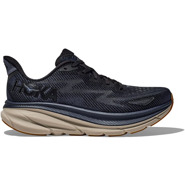 Hoka One One ホカオネオネ メンズ スニーカー  【Hoka One One Clifton 9 Black Varsity Navy】  大きさ US_9(27.0珊) Black/Varsity Navy