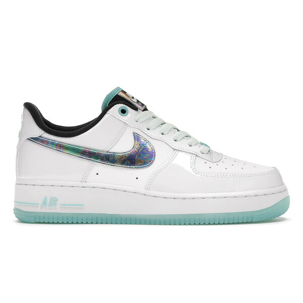 Nike ナイキ メンズ スニーカー  【Nike Air Force 1 Low \u002707 LV8 Tropical Twist】  大きさ US_10.5(28.5糎) White/Tropical Twist