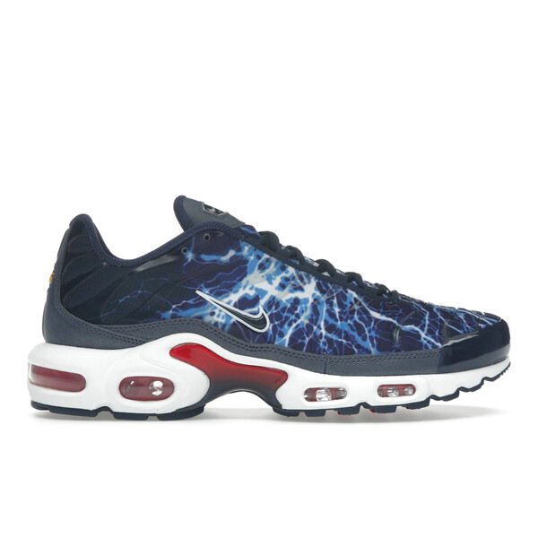 Nike ナイキ メンズ スニーカー  【Nike Air Max Plus Eclair Lightning (2025)】  大きさ US_12.5(30.5糎) Midnight Navy/Salsa Red/White/Midnight Navy