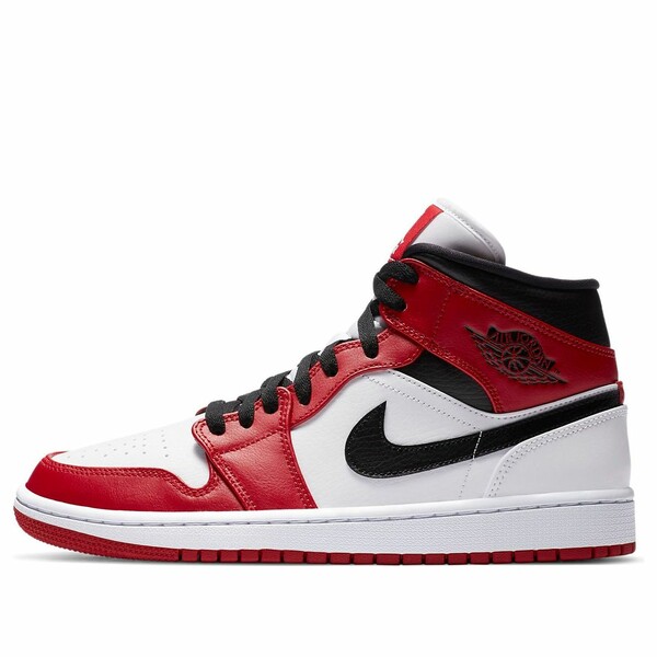 Jordan ジョーダン メンズ スニーカー 【Air Jordan 1 Mid 'Chicago' 554724-173】 サイズ US_11(29.0cm)｜asty 60,940円