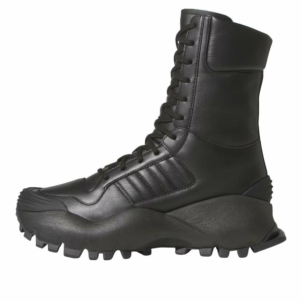 adidas アディダス メンズ スニーカー 【adidas x Willy Chavarria Forum Boot High 'Black Carbon' HQ4879】 サイズ US_10.5(28.5cm)｜asty