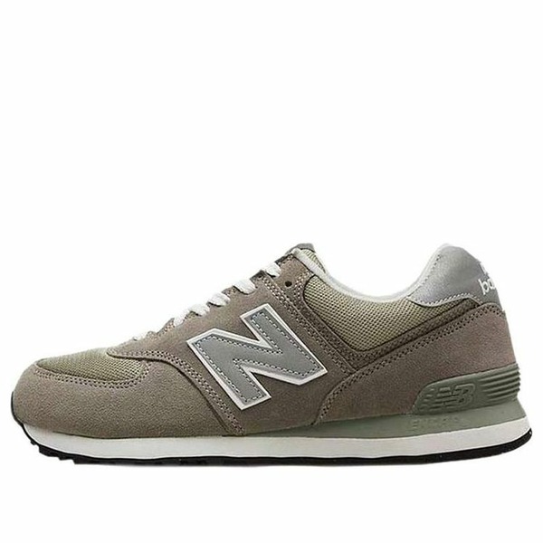 New Balance ニュー平衡にする メンズ スニーカー  【New Balance 574 \u0027Gray Silver\u0027 M574GS】  大きさ US_12(30.0糎)