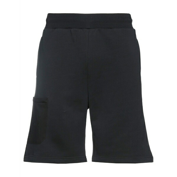 【送料無料】 ファインライン メンズ カジュアルパンツ ボトムス Shorts & Bermuda Shorts Black