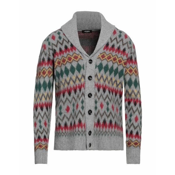 【送料無料】 プラス・サーティー・ナイン・マスク メンズ カーディガン アウター Cardigans Grey